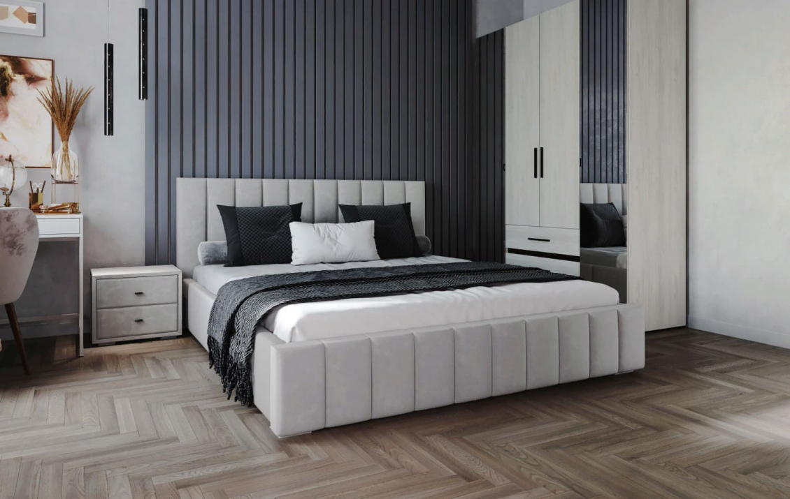 Кровати с мягкой обивкой